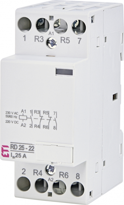 КонтактормодульныйRD25-22AC/DC220V(2НО+2НЗ)ETI(002464014)